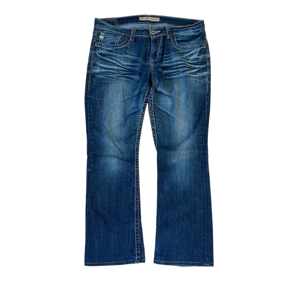 Big Star Maddie Women's Bootcut Blue Jeans size 30